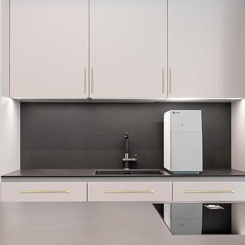 Miniatura 5 de Paquete de 10 tiradores de gabinete de 7-12 pulgadas (7.559 in) de latón cepillado para gabinetes de cocina, tiradores de cajón, accesorios sólidos