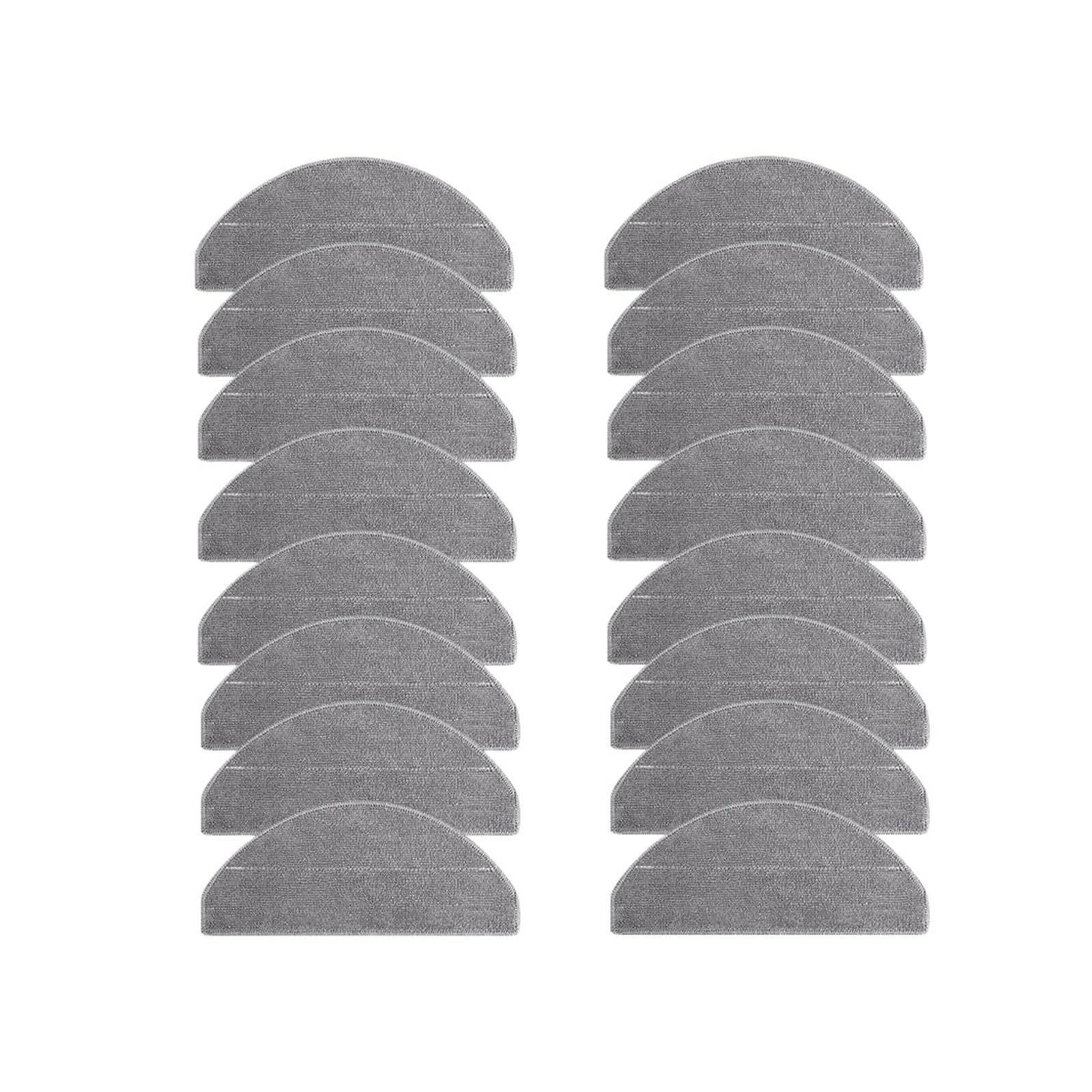 HIZON Mop Cloths，Compatible For Xiaomi，3C Plus 3C Enhanced S20 E10 B112 D106 E10C E12 C103 Robot Vacuum Cleaner Replacement Durable Rags Parts(SET11)