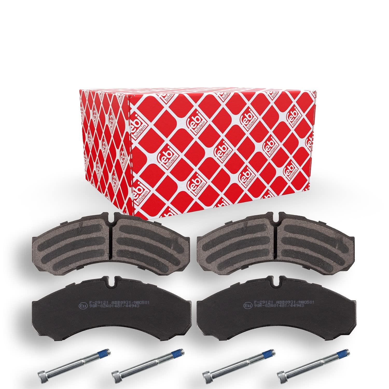 Rear FEBI BILSTEIN 16348 Brake Pad Set, disc brake for IVECO