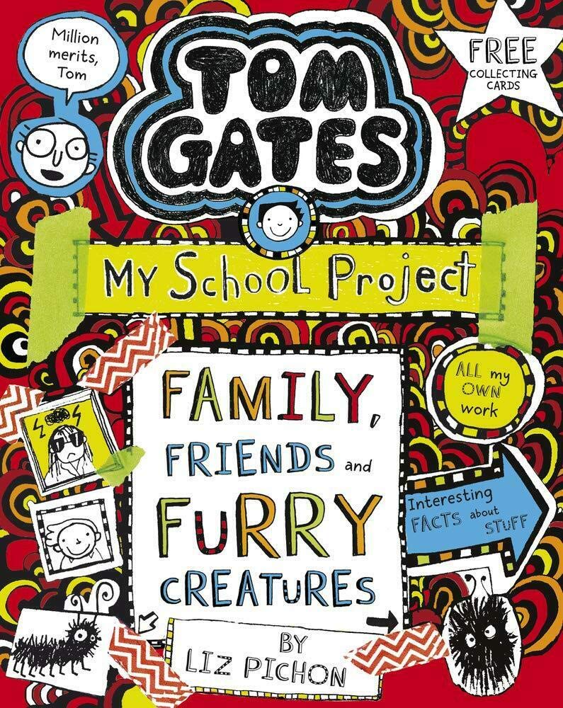 Tom Gates Series 3 Liz Pichon Collection 11 - 15 Books Set (Tom Gates: DogZombies Rule,Family, Friends and Furry Creatures, Epic Adventure, Biscuits, Bands and Very Big Plans, What Monster)