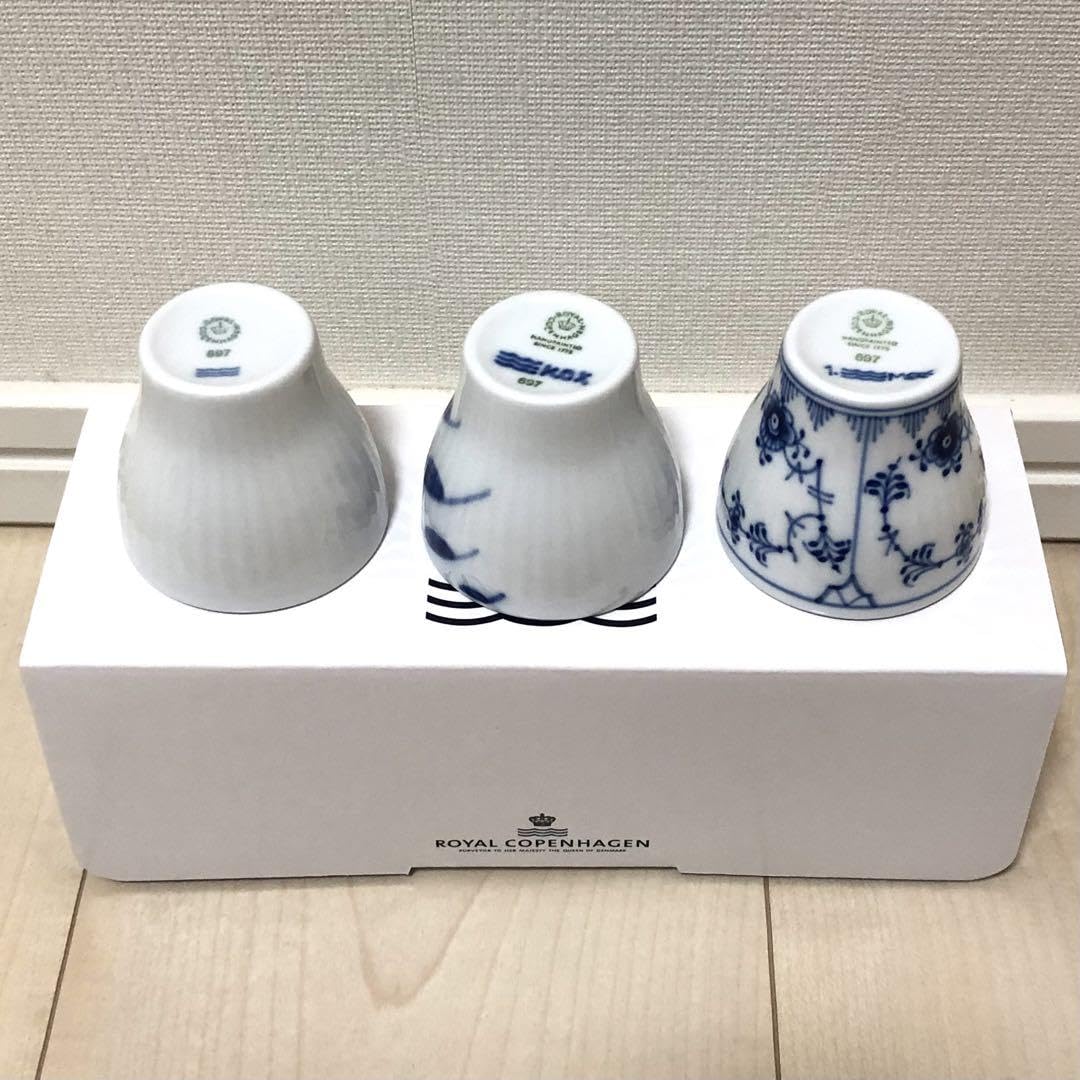 新品　ロイヤルコペンハーゲン　プレイン　エッグカップ2個セット 楽天市場】ロイヤルコペンハーゲン エッグカップの通販