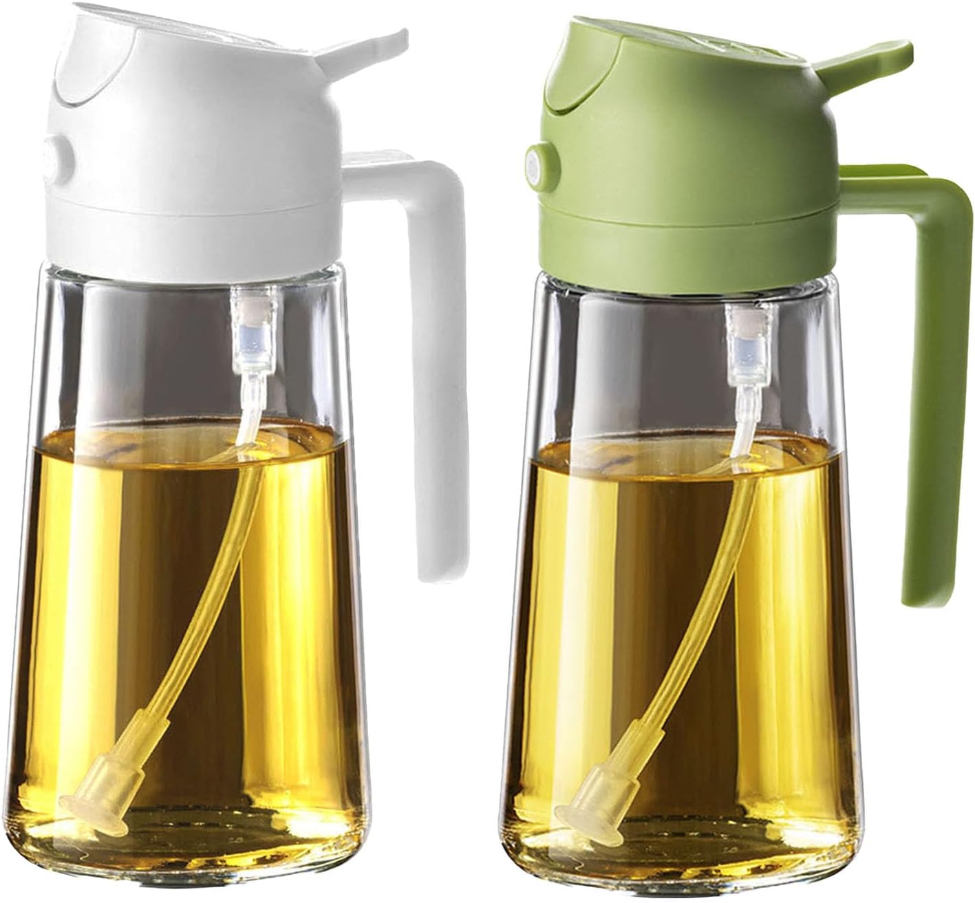 D,casa Ölspender Aus Glas 125ml - Tropfsicherer Öl- Und Essigspender Für Küche