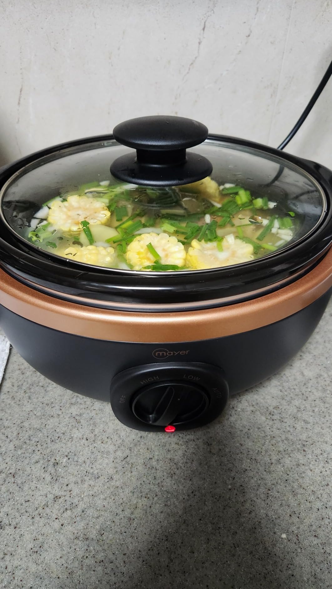 Mayer MMSC35 Electric Slow Cooker, 3.5L Black Amazon.sg Home