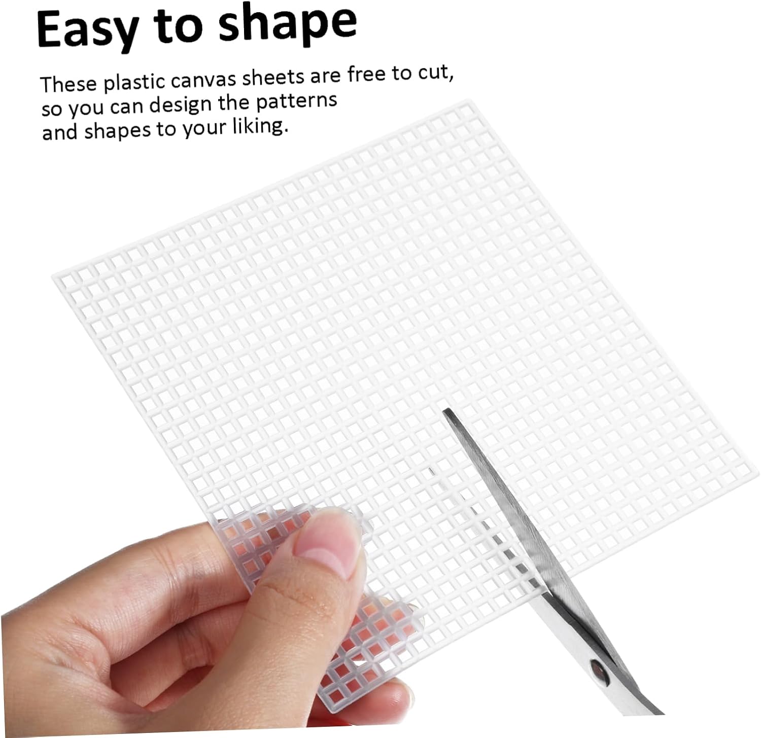 1set Cross Stitch Mesh Sheets for Embroidery Crafts Canvas for DIY Knitting and Sewing Projects Versatile Mesh Crafting Material 12pcs