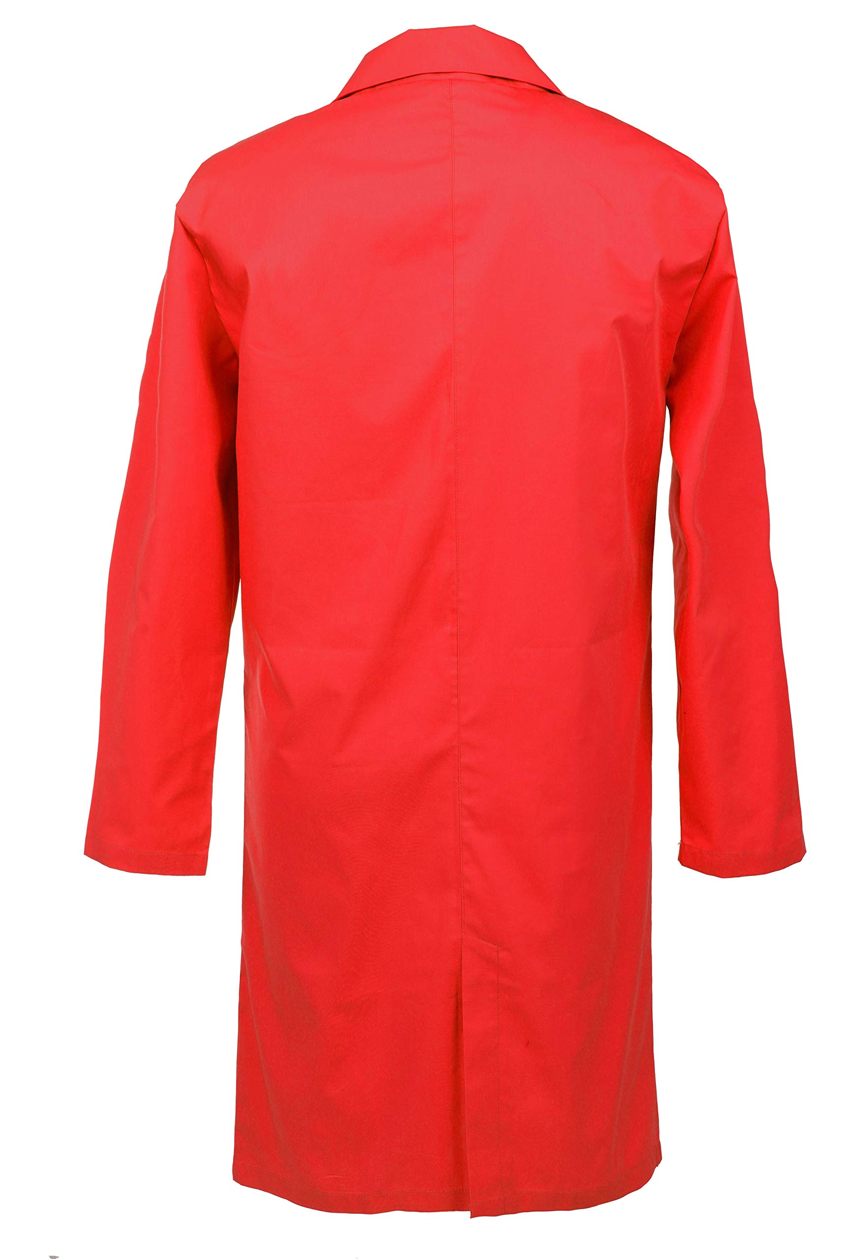 TAILOR'S Men's Lab Coat Red