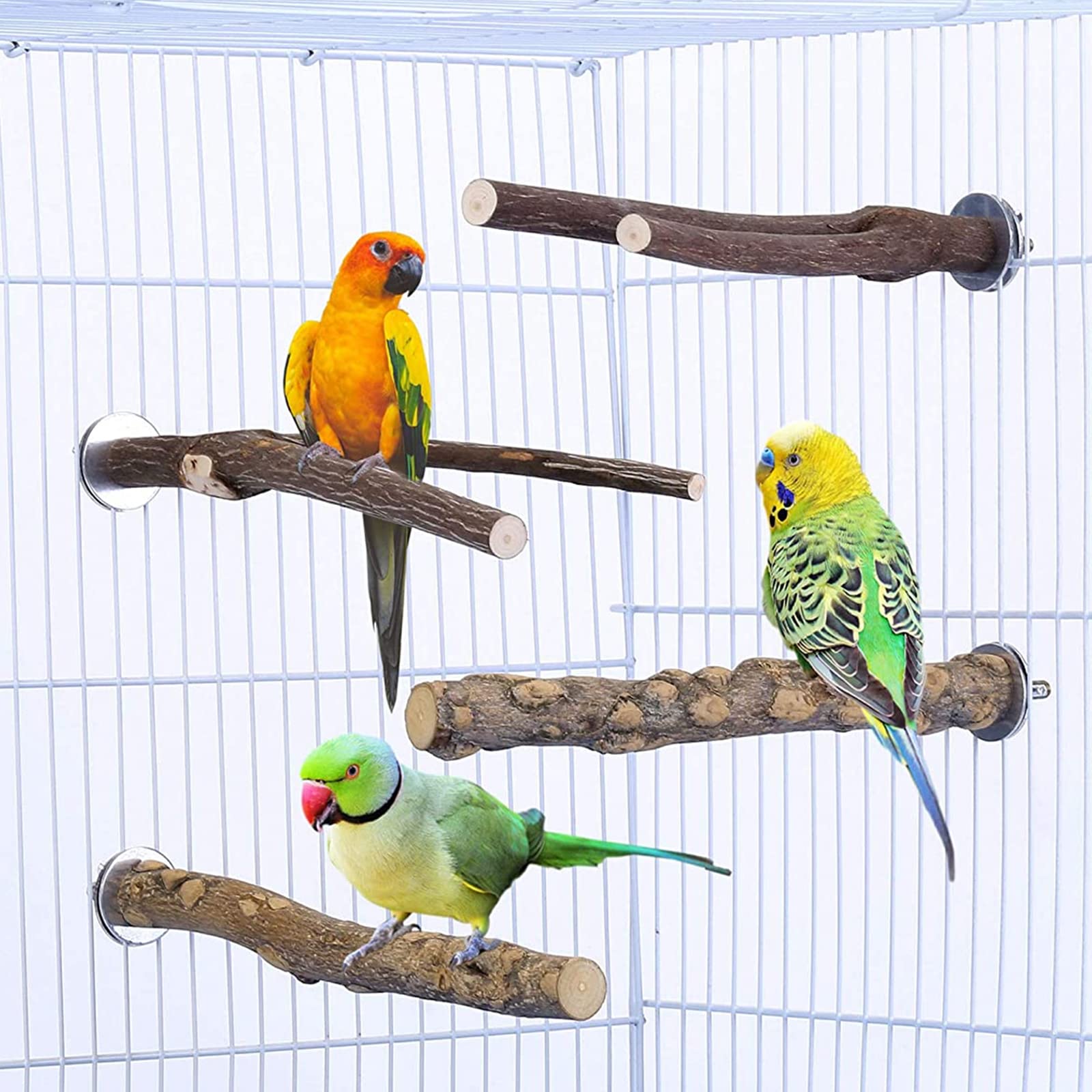 Jouet,Perchoir Perroquet Naturel Pour Oiseaux,anciers D'arbre