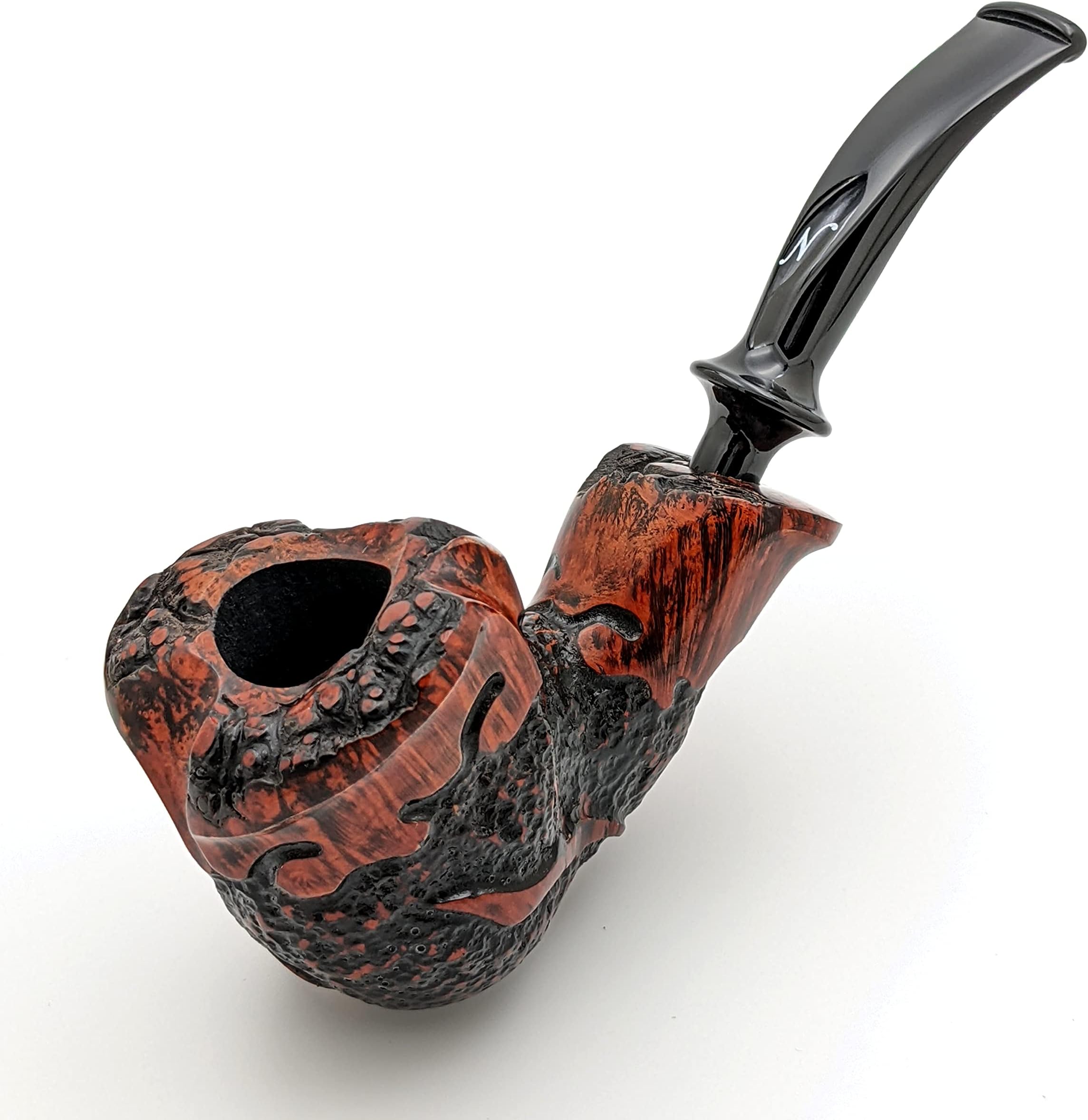Freehand Moss F Pipe Hand Made in Denmark
