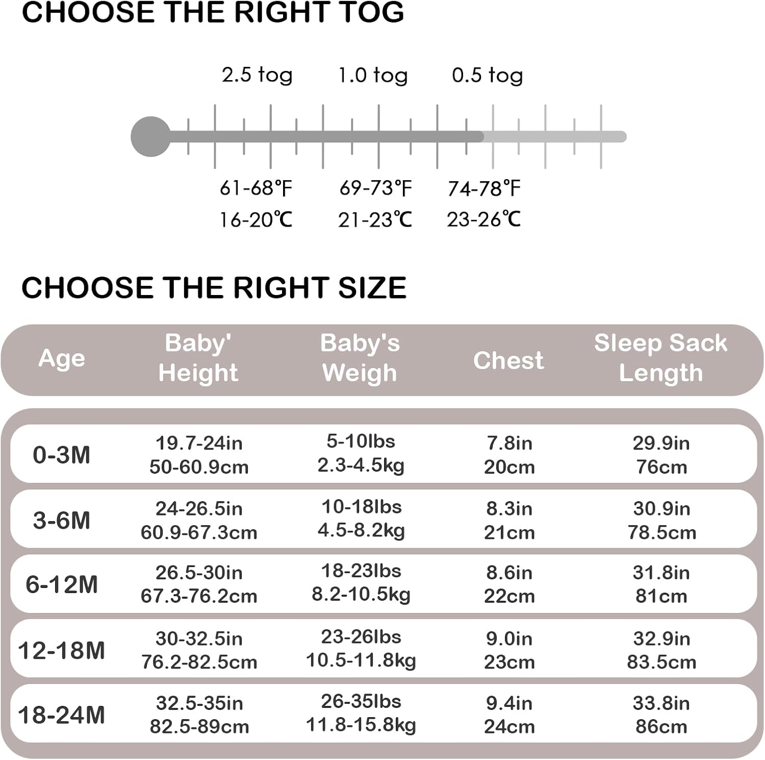 Rayon Made from Bamboo 0.5 Tog Baby Sleep Sack Newborn Sleeping Bag Sack 2-Way Zipper Checkered Infant Wearable Blanket - Image 7