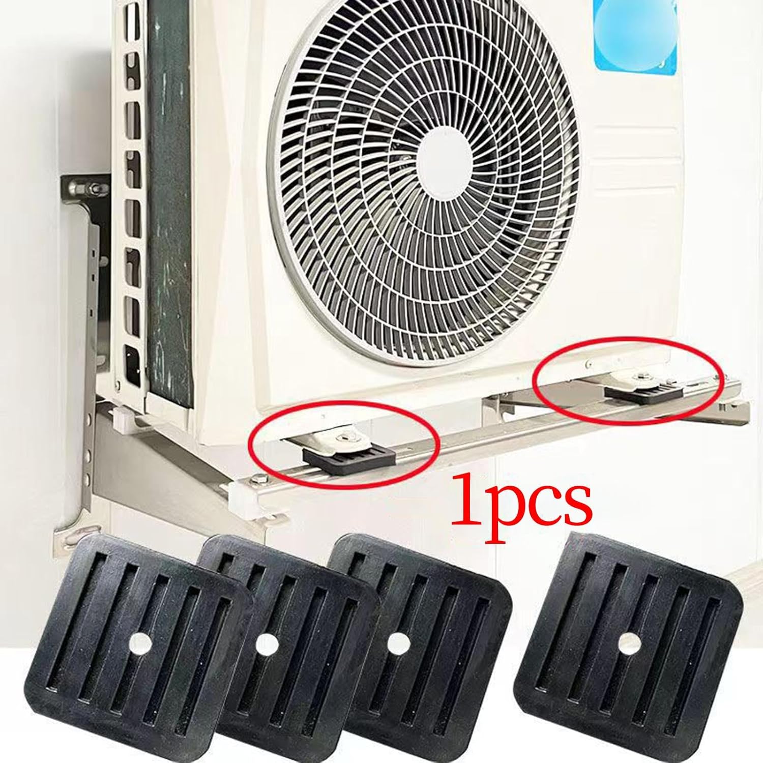 Air Conditioner Anti Vibration Pad Air Conditioner Parts Sound Isolation Pad