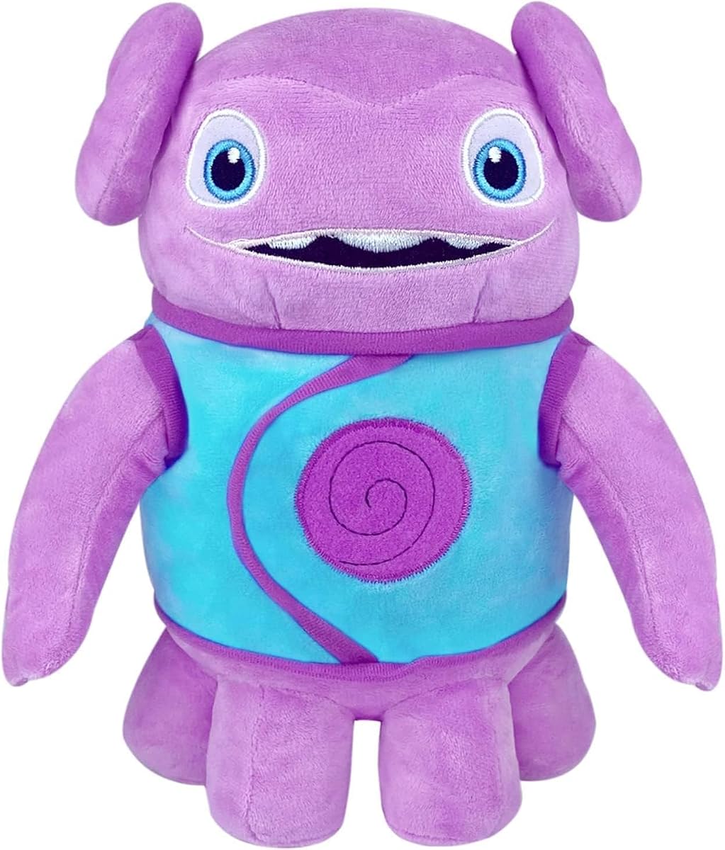 Muñeca de peluche inspirada en Oh Boov de 11,8 pulgadas, figura coleccionable de alienígena de peluche suave para adolescentes y adultos, peluche de personaje de película para exhibición, regalo para fanáticos de 13 años o más