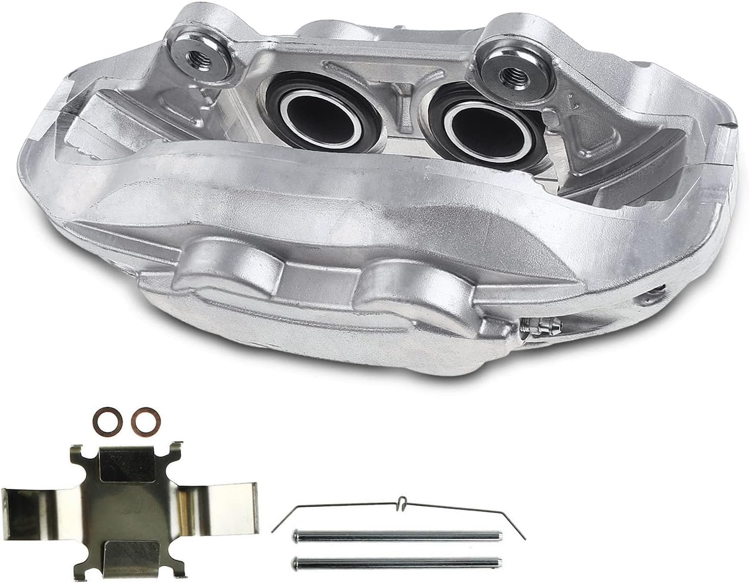 A-Premium Disc Brake Caliper Assembly Compatible with Select Ford Models - For Mustang 2018-2021 2.3L 2015-2021 5.0L - Front Left Driver Side