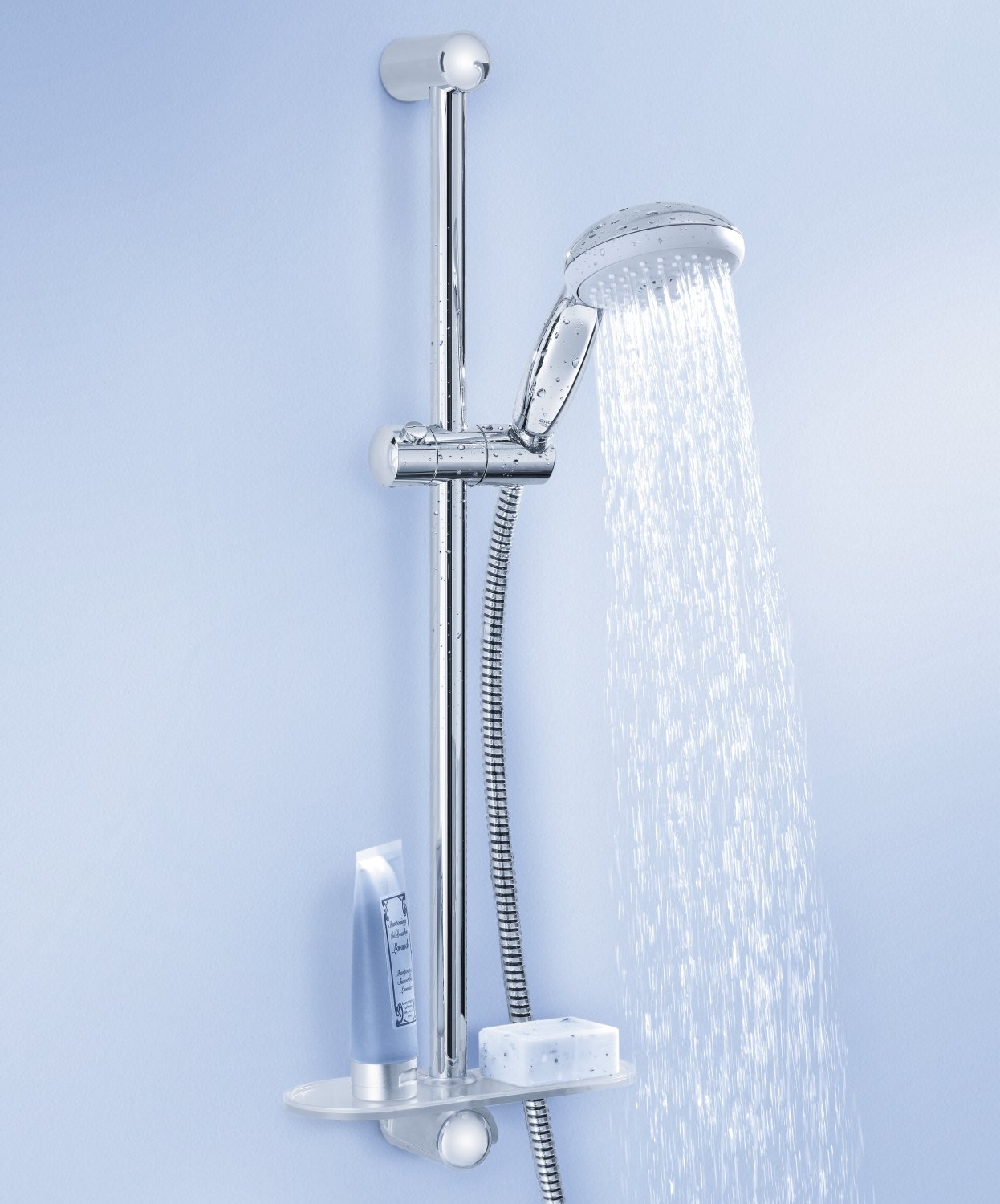 Grohe Set Asta Doccia a 3 Getti Tempesta Classic Cromo 27600000 [Vecchio Modello]