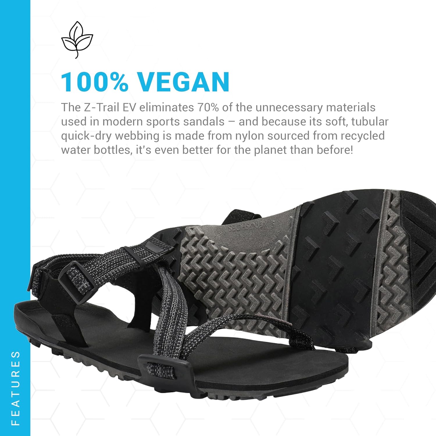 Xero Shoes Men's Z-Trail EV Barefoot Hiking Sandals - Image 4