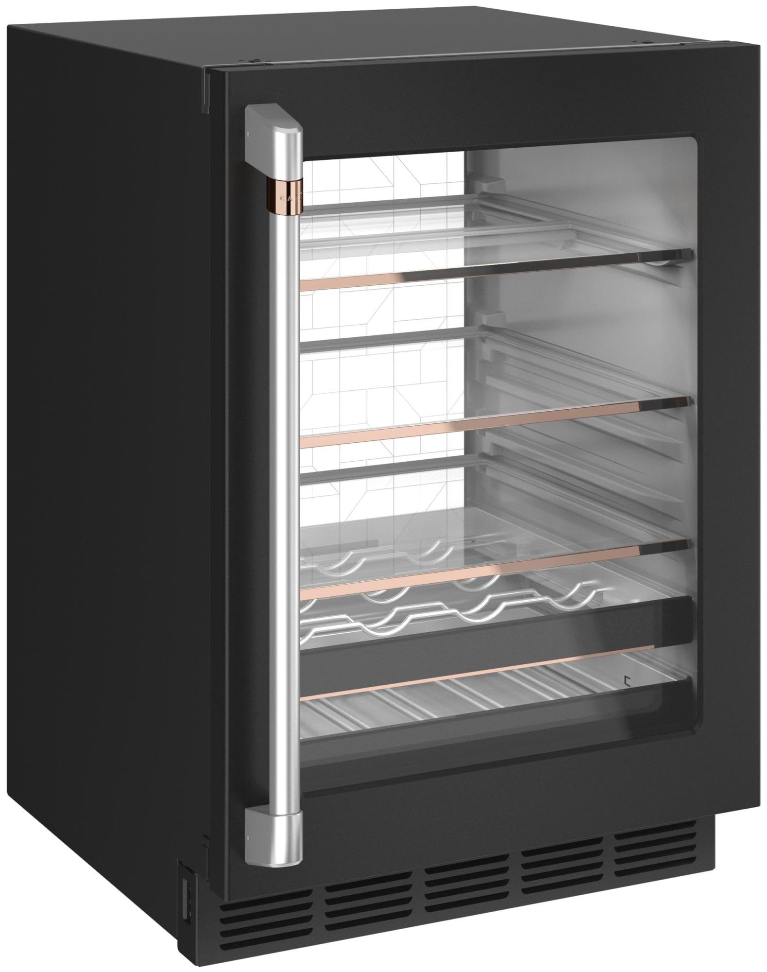 Café́ Ccp06bp2ps1 23 Inch Stainless Steel Built-In Beverage Center With WiFi on Fridge.com - View 6