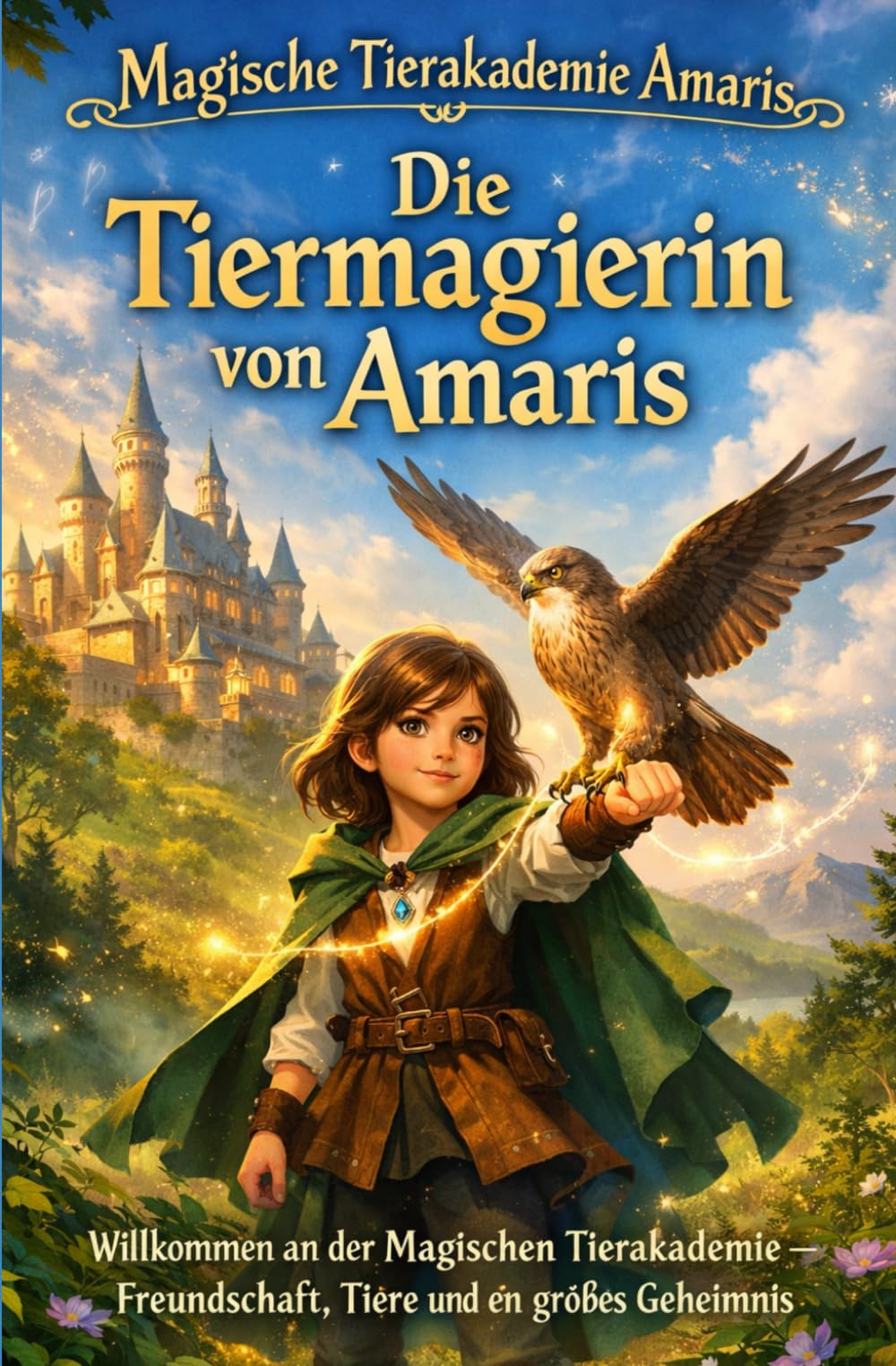 Die Tiermagierin von Amaris: Willkommen an der Magischen Tierakademie – Freundschaft, Tiere und ein großes Geheimnis: 1 (Magische Tierakademie Amaris)