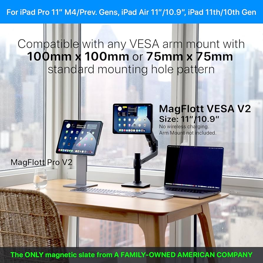 CharJenPro MagFlött VESA V2 13\"/12.9\" MagFlött V2.0 – CharJenPro