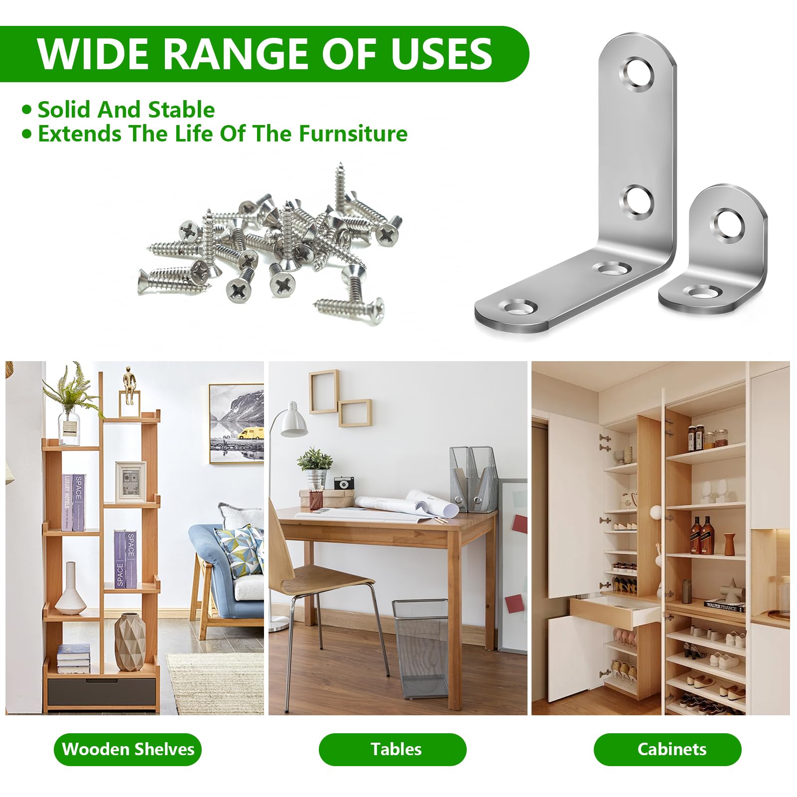 12 PCS FINITURE Metallo Angolo Di Avvolgimento Angolari Ferro Paraurti EUR 15,73 - PicClick FR