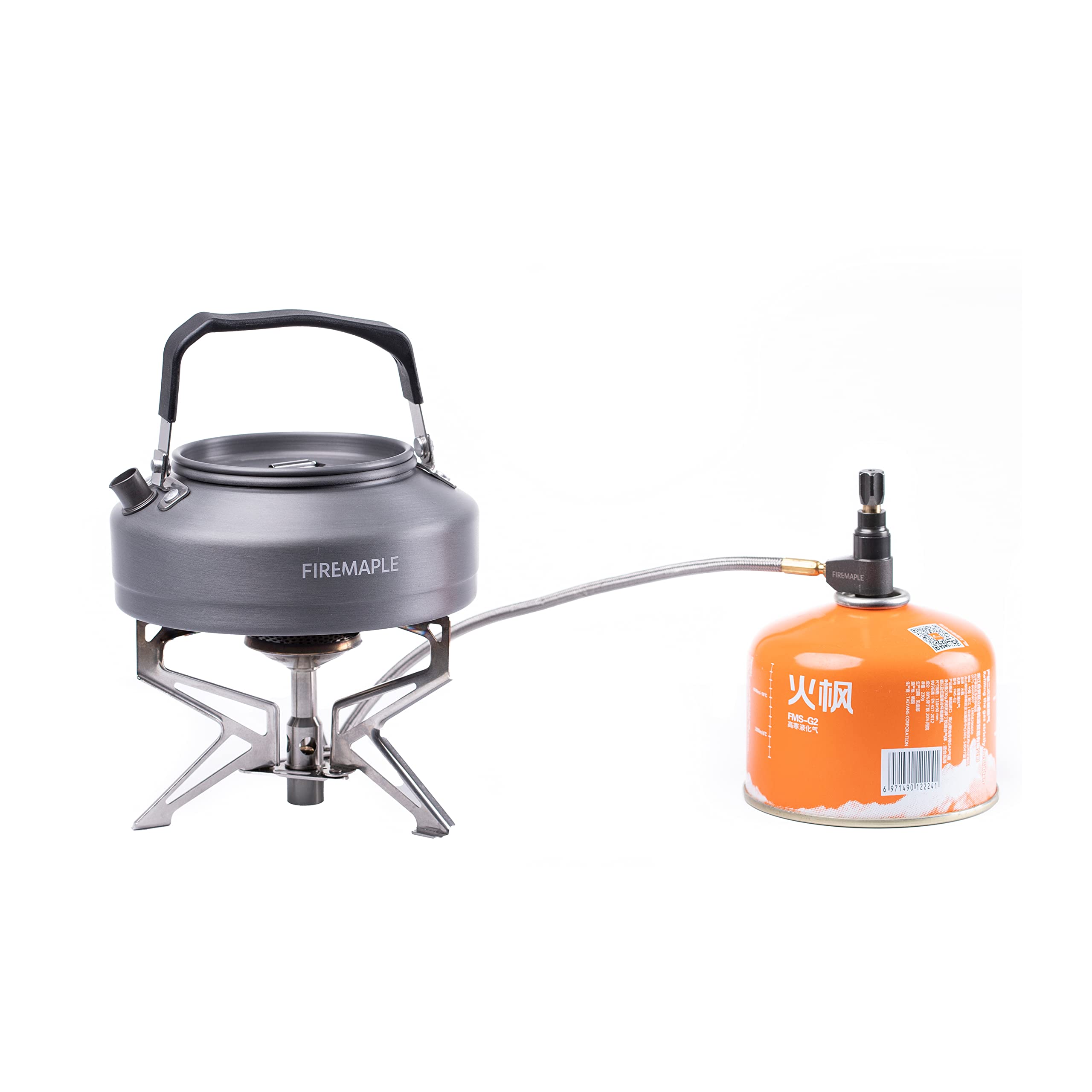Fire-Maple FMC-T3 Bollitore per Tè da Campeggio e Escursionismo Picnic, Alluminio Anodizzato Duro, Facile da Pulire, Teiera e Caffettiera