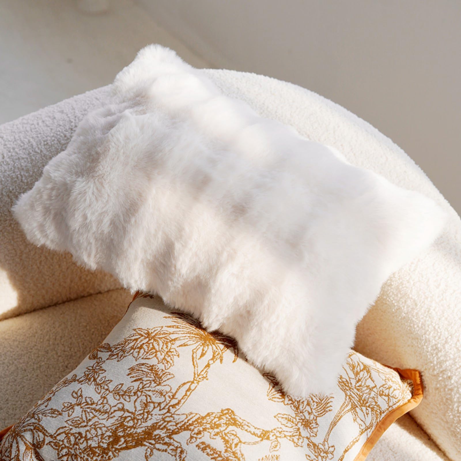 Housses de coussin automnales pour canapé lit et salon style campagnard x2