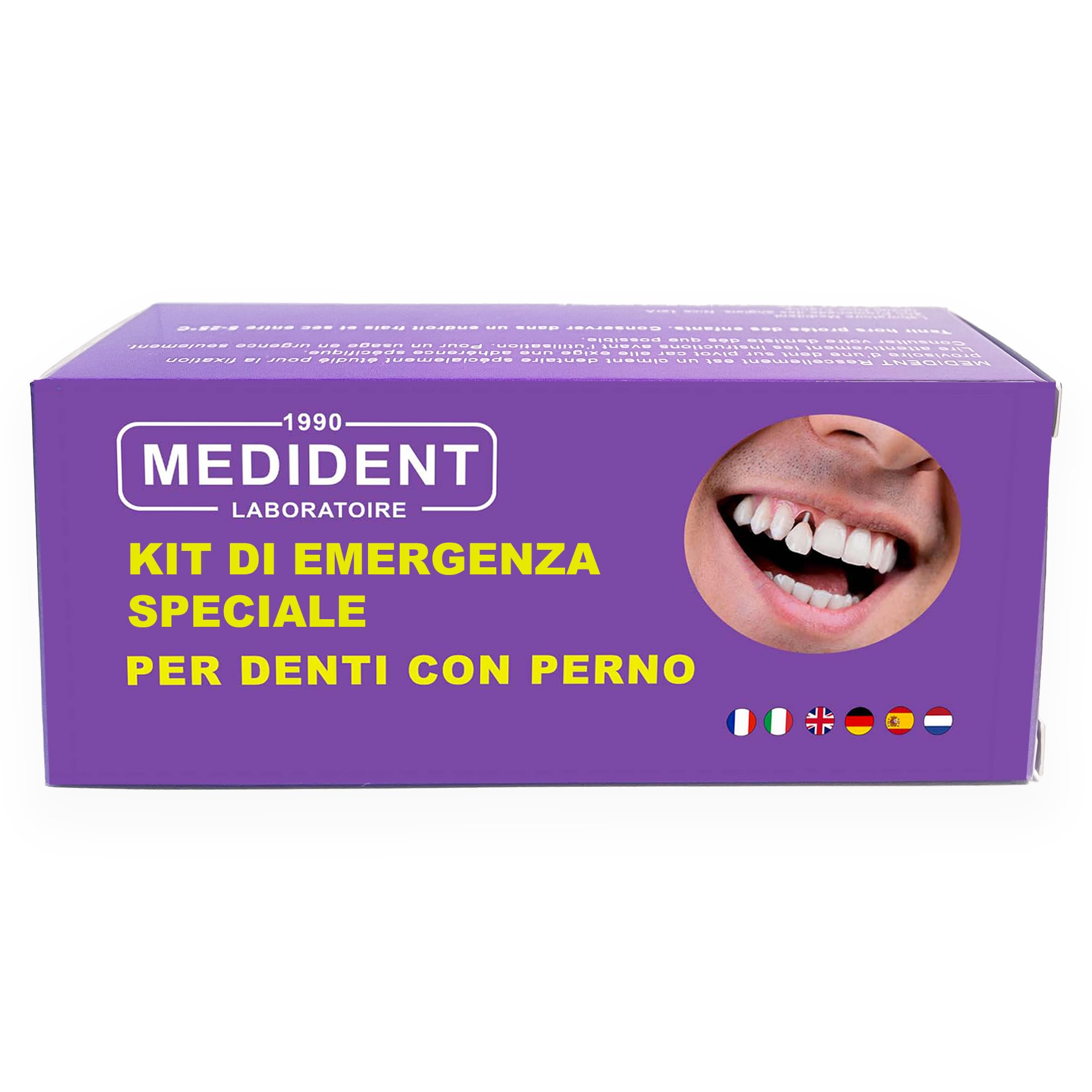 Fissagio speciale per dente a perno -Fissagio extra forte e definitivo