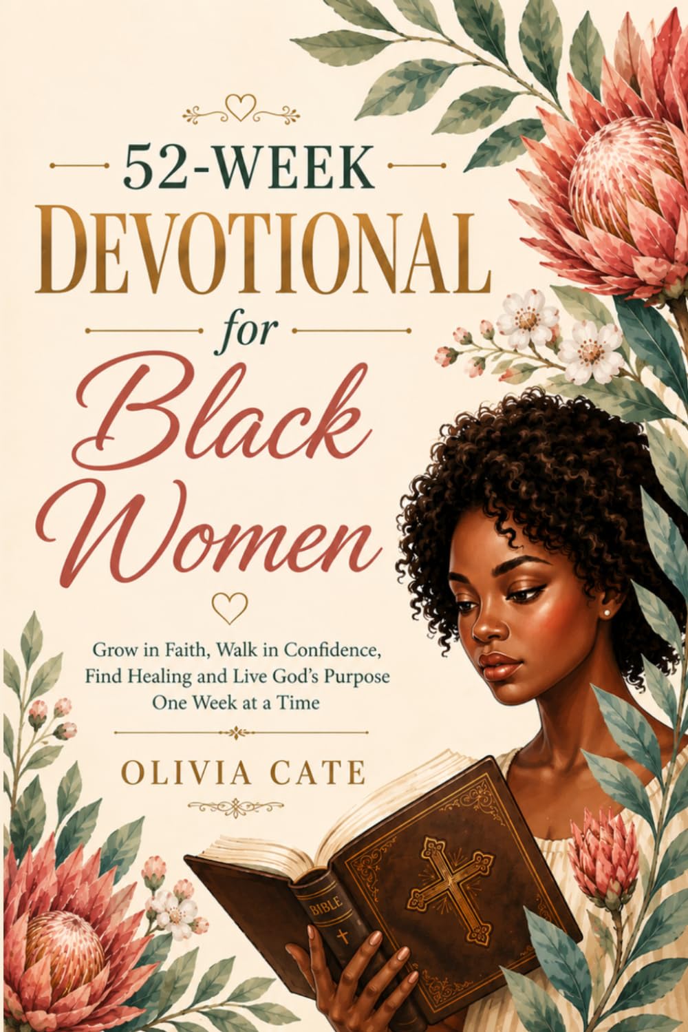 52 week devotional for black women: Grow in Faith, Walk in Confidence, Find Healing, and Live God's Purpose One Week at a Time