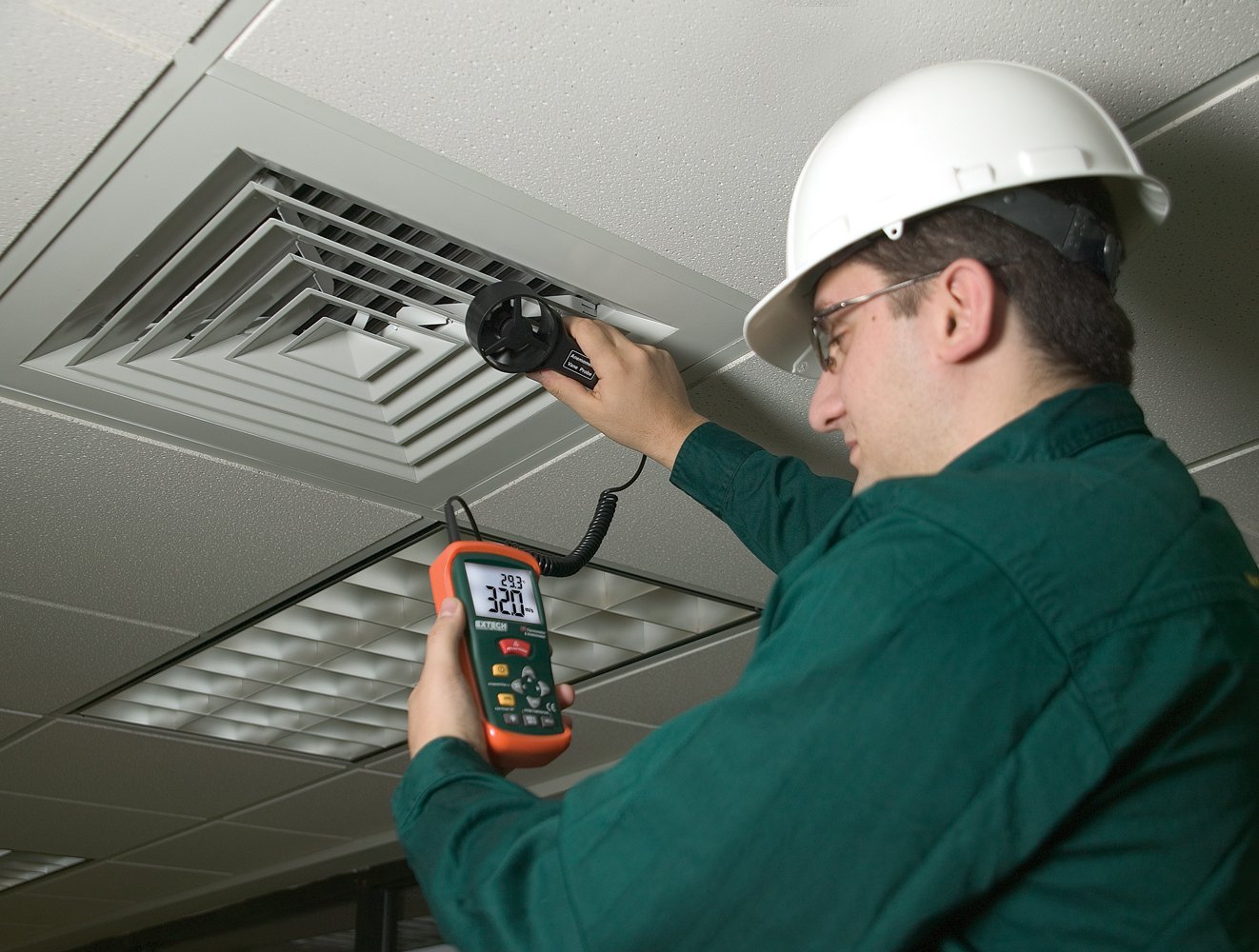 Extech Instruments AN200 mini termometr z termometrem na podczerwień.