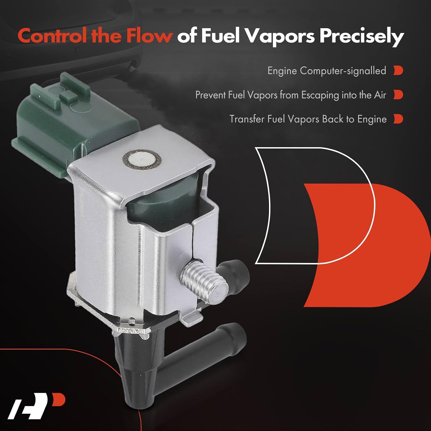 A-Premium Vapor Canister Purge Solenoid Valve Compatible with Nissan Frontier/Pathfinder 2001-2004, Xterra 2000-2004 & Infiniti M45 2003-2004, Q45 2002-2006, QX4 2001-2003