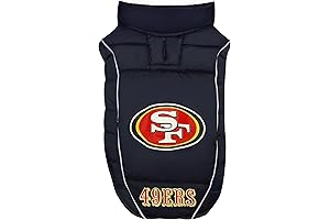 NFL San Francisco 49ers Puffer Vest - Warm, Cozy and Waterproof