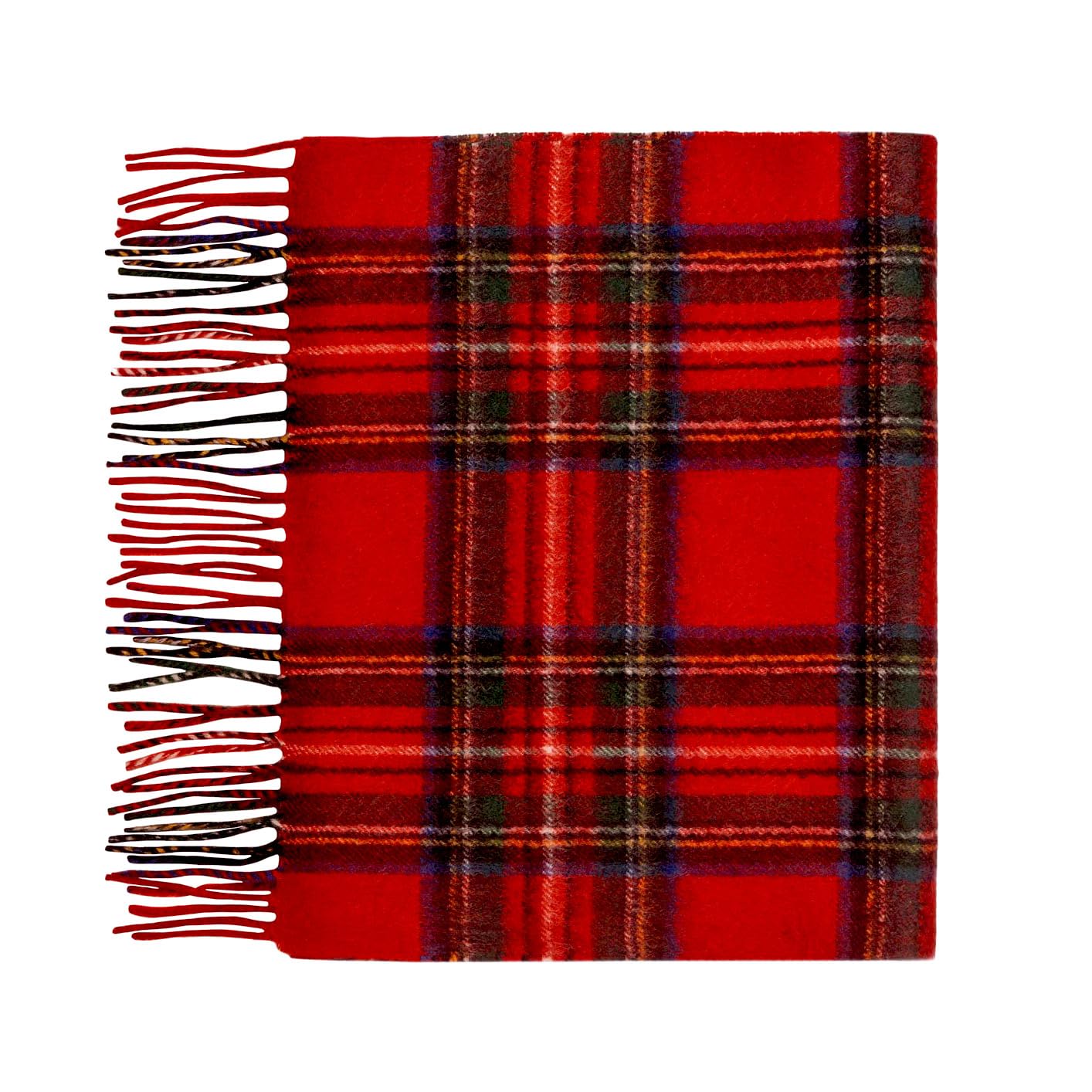 Lona Scott Unisex Royal Stewart 100% Cashmere Scarf,