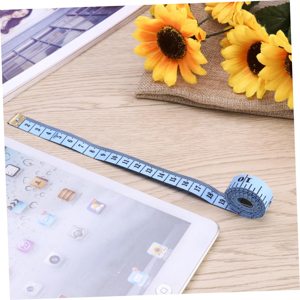 24pcs Flexible Measuring Tape Rolling Tape Measure Cloth Sewing Ruler for Tailor Measure