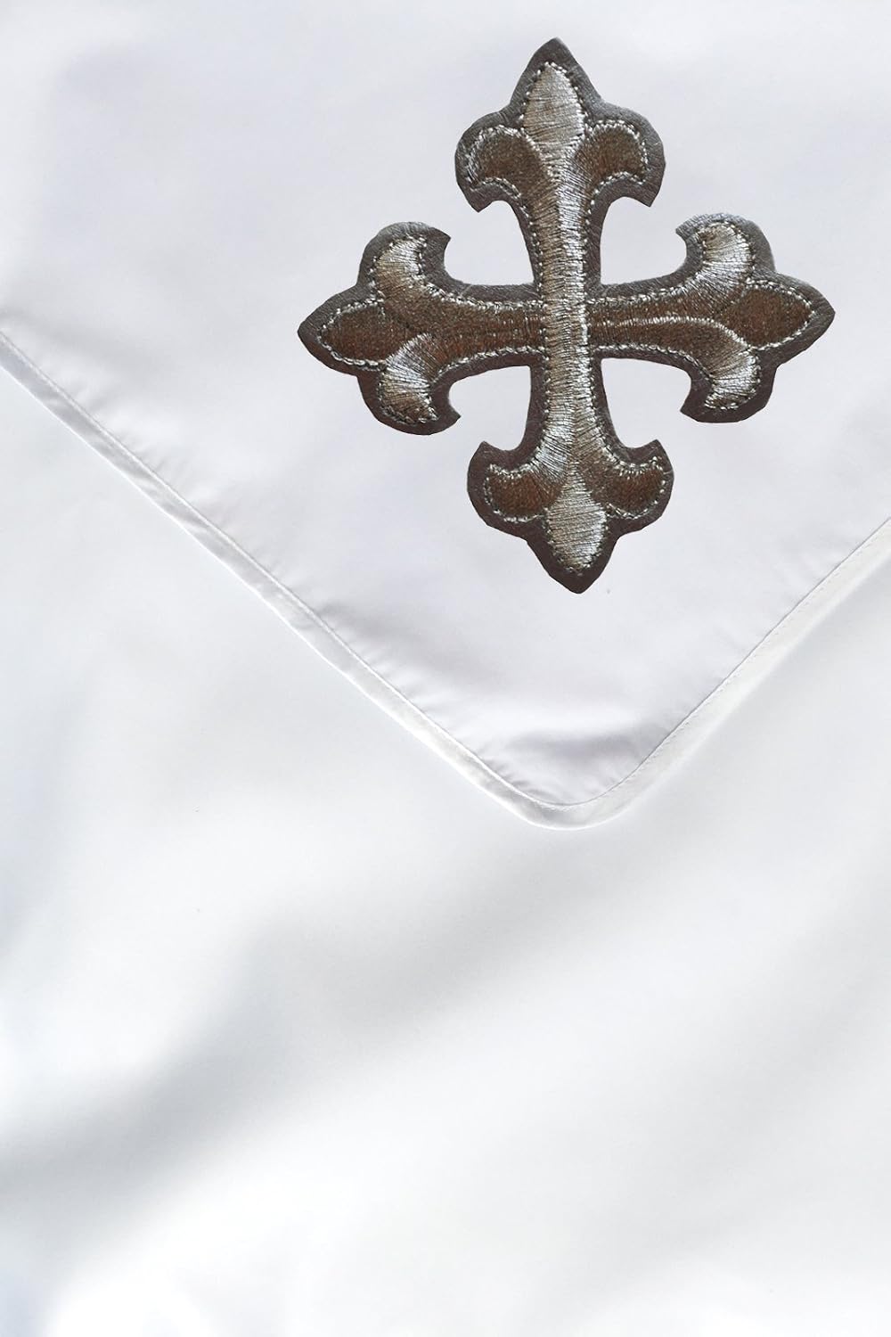 Baby Toddler Christening Baptism SWADDLING Blanket Gold Silver Embroidery Cross