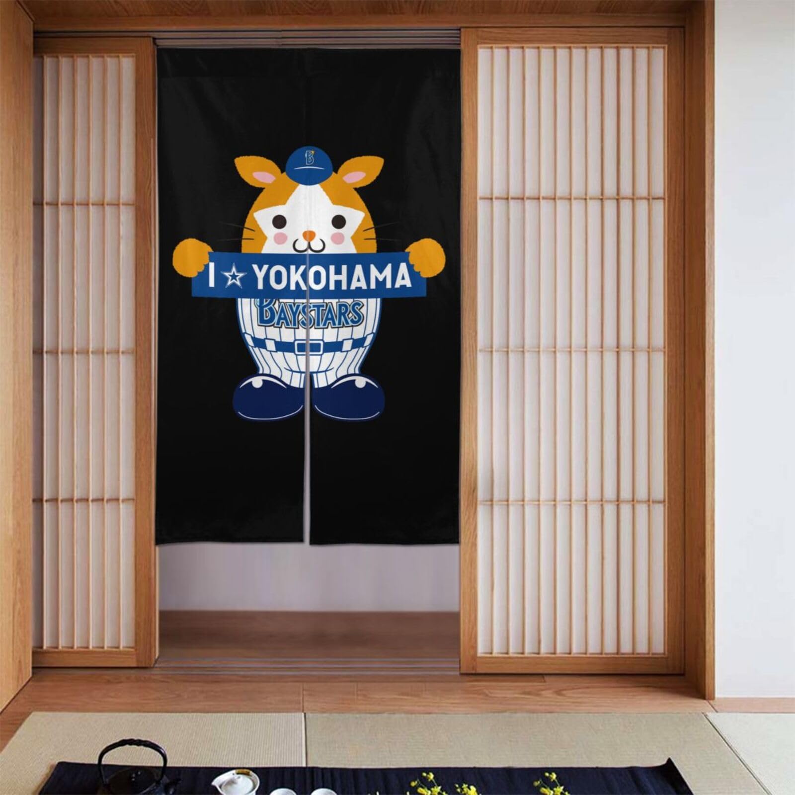 ダースベイダー　本格のれん Amazon｜のれん 横浜DeNAベイスターズ (3) 暖簾 カーテン 遮光