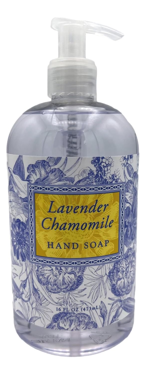 Greenwich Bay Lavender Chamomile Liquid Hand Soap & Lotion Combo with Shea Butter - Botanical Collection - Beautiful Packaging - 16 Ounce Each Bottle (Lavender Chamomile)