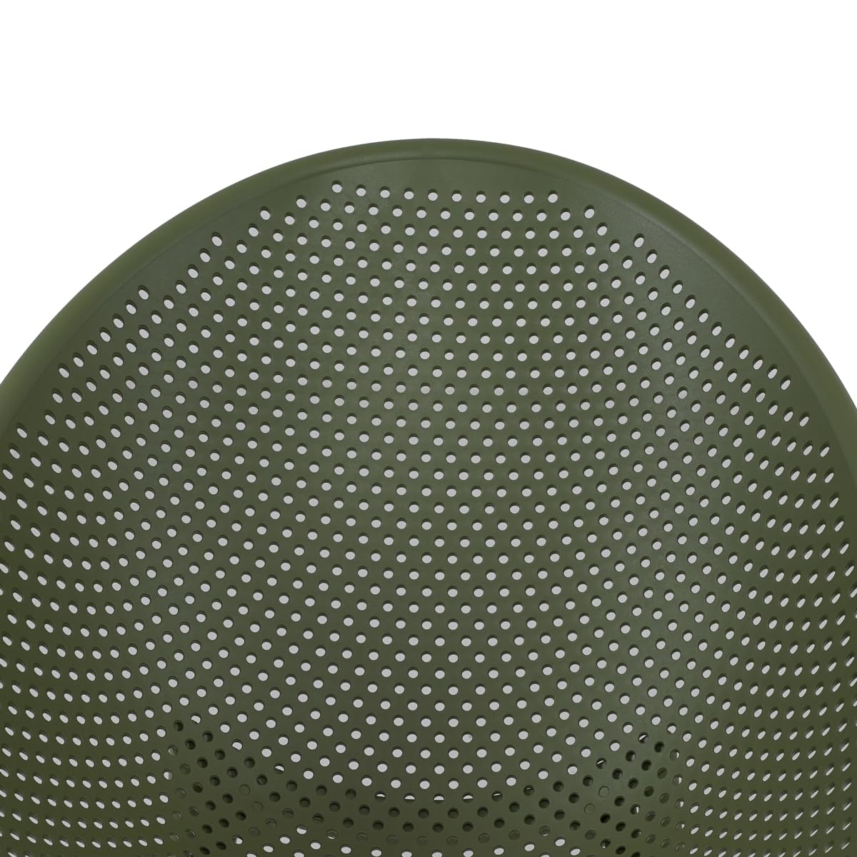 Poltrona da Esterno in Polietilene Design Ergonomico e Traforato Ideale per Giardino Terrazzo Balcone e Ambienti Moderni Interni o Esterni Verde