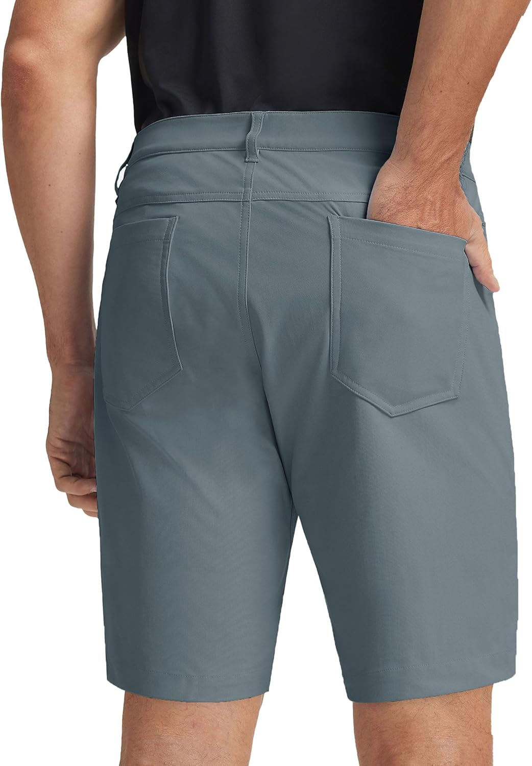 M MAELREG Golf Shorts Men 7" 9" Inseam Lightweight Quick Dry Stretch Flat Front Casual Moisture Wicking Mens Dress Shorts - Image 2