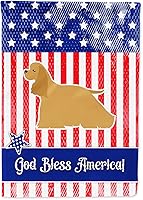 Vista 225 de Caroline's Treasures BB4243GF Bandera de jardín con texto en inglés «Merry Christmas» con texto en inglés «Merry Christmas», bandera decorativa