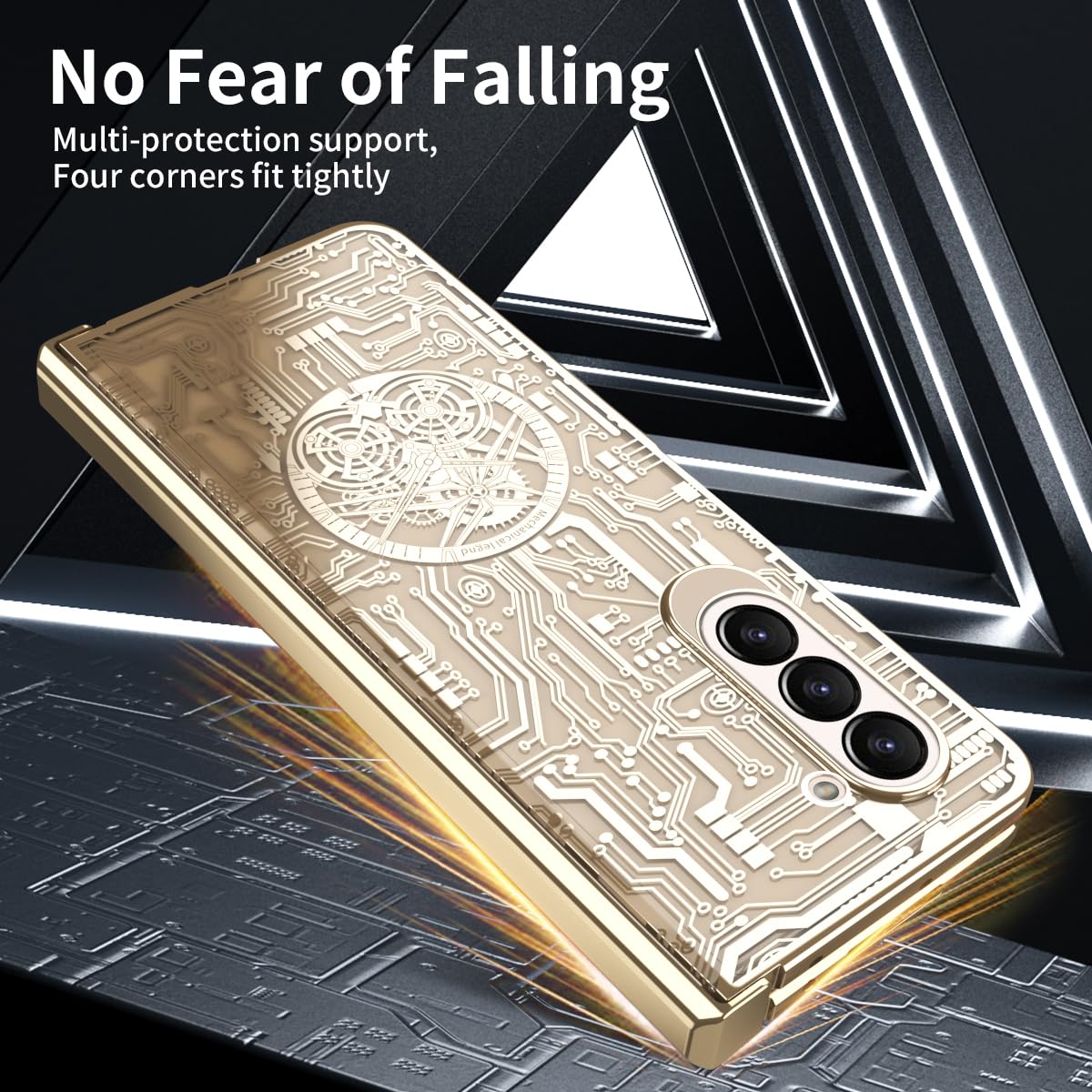 ケース Galaxy Z Fold5/W24,強化ガラス膜 ヒンジ レンズカバー Amazon.co.jp: Galaxy Z Fold5/W24ケース 強化ガラス保護