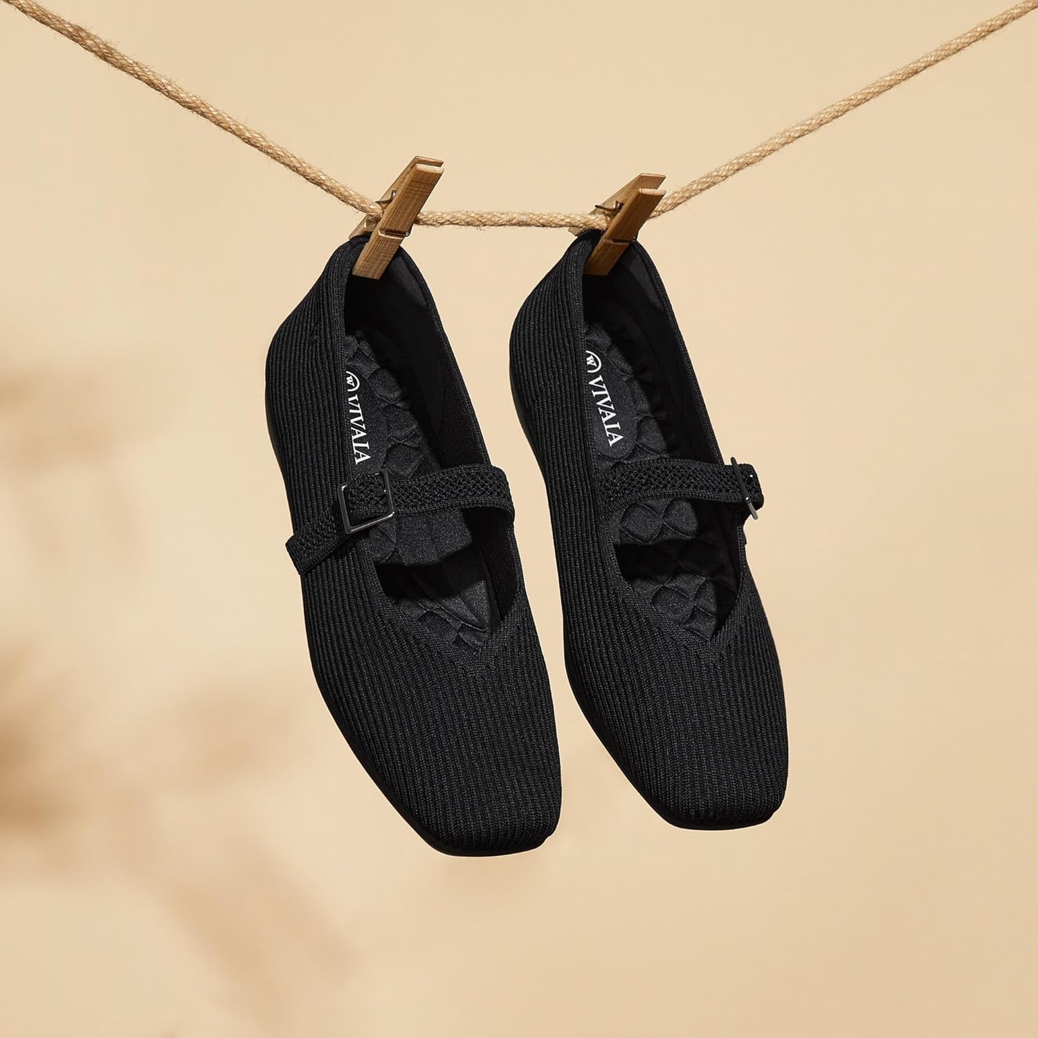 VIVAIA Women's Margot Walker Mary Jane Arch Support Flats - Image 8