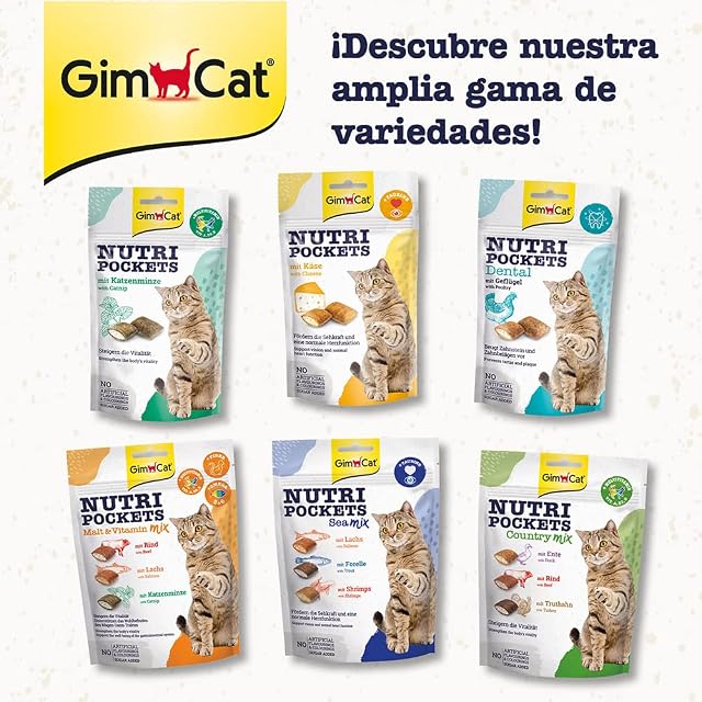 Foto 5 de 5 de GimCat Nutri Pockets mezcla de malta y vitaminas