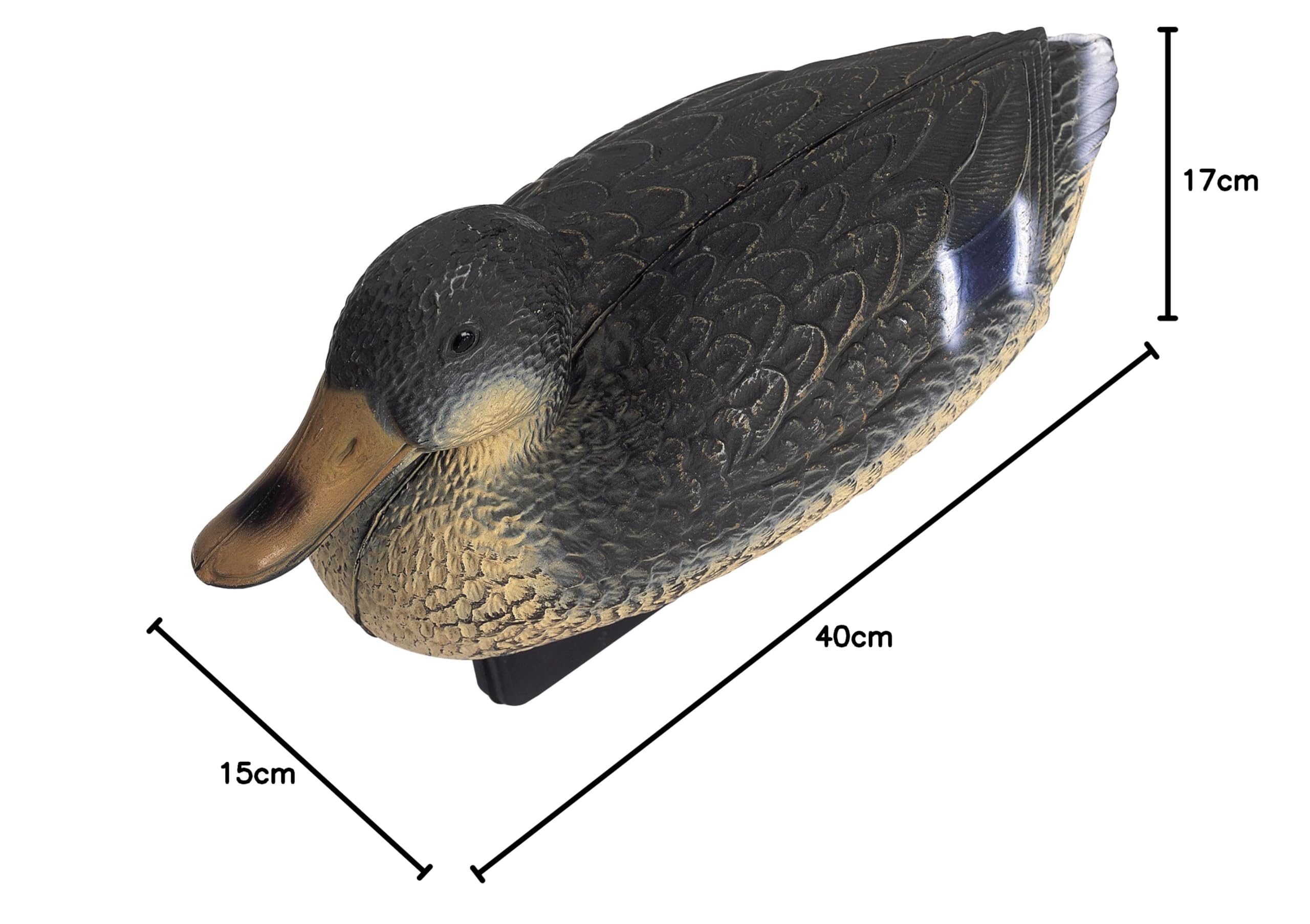 OASE 36865 Figurilla Estanque Mallard Hembra | Decoración Estanque | Animal | Naturaleza