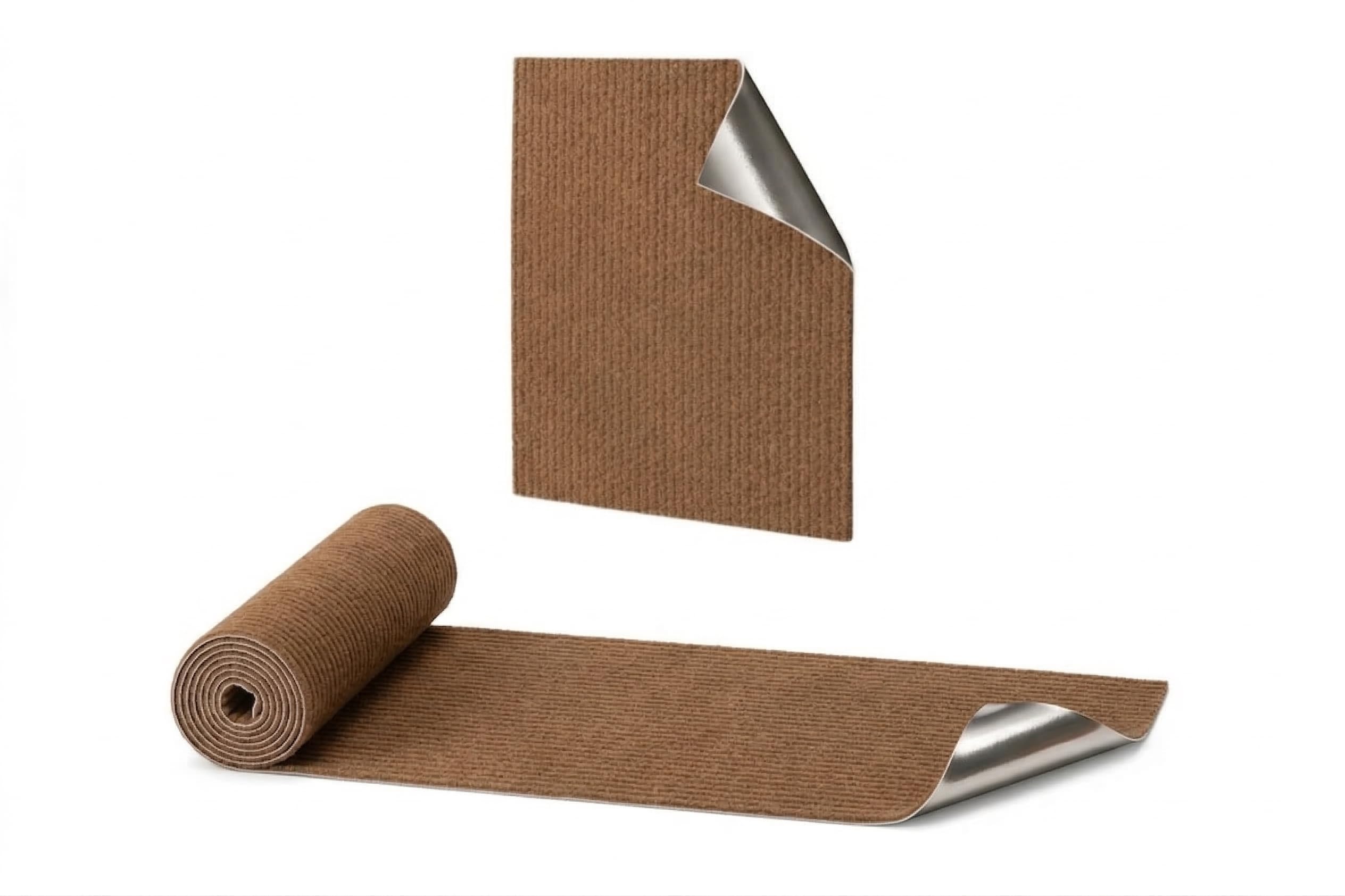Tappetino Tiragraffi Gatti Autoadesivo Marrone 60 * 100 - Ritagliabile, Multisuperficie, Protezione Divano e Mobili