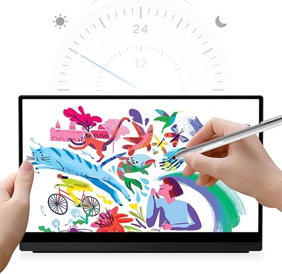 Second Screen 4K IPS HD Touch Screen 15.6 Inch Cell Phone Laptop External Expansion Office Portable Monitor Gaming