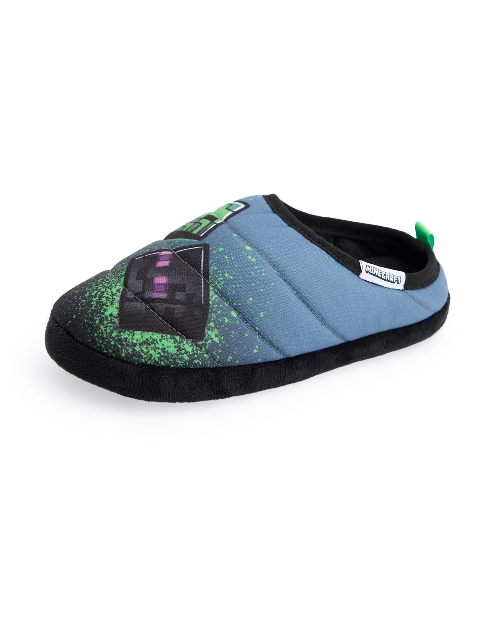 Minecraft Zapatillas Estilo Graffiti Slip-On para Niños | Calzado de Interior para Niños | Calzado de Juegos Multicolor para Niños | Zapatillas de Interior Ligeras para Niños y Adolescentes