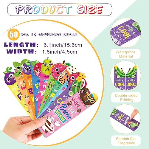 Miniatura 2 de 128 lápices perfumados inspiradores con adornos de dibujos animados y marcadores perfumados, juego de 30 adornos para lápices, 48 lápices, 50