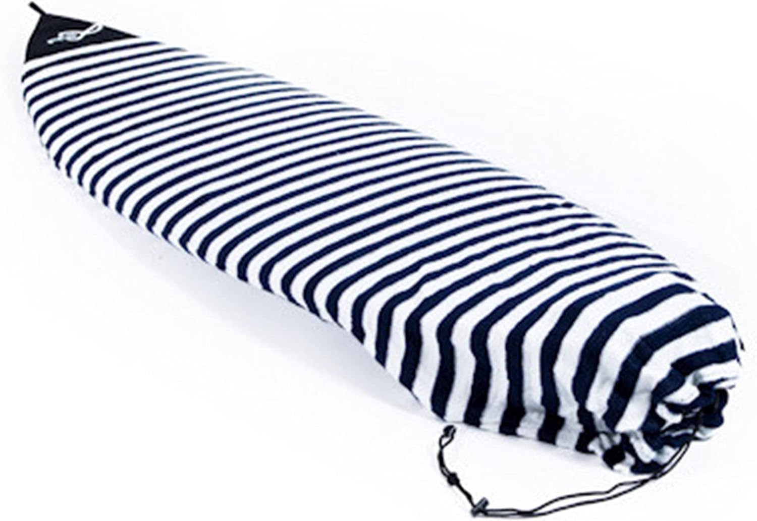 Surfboard Stretch Sock Cover Shortboard Longboard Socks Lightweight Surf Board Bag (Color : 8.0 Navy Stripe)