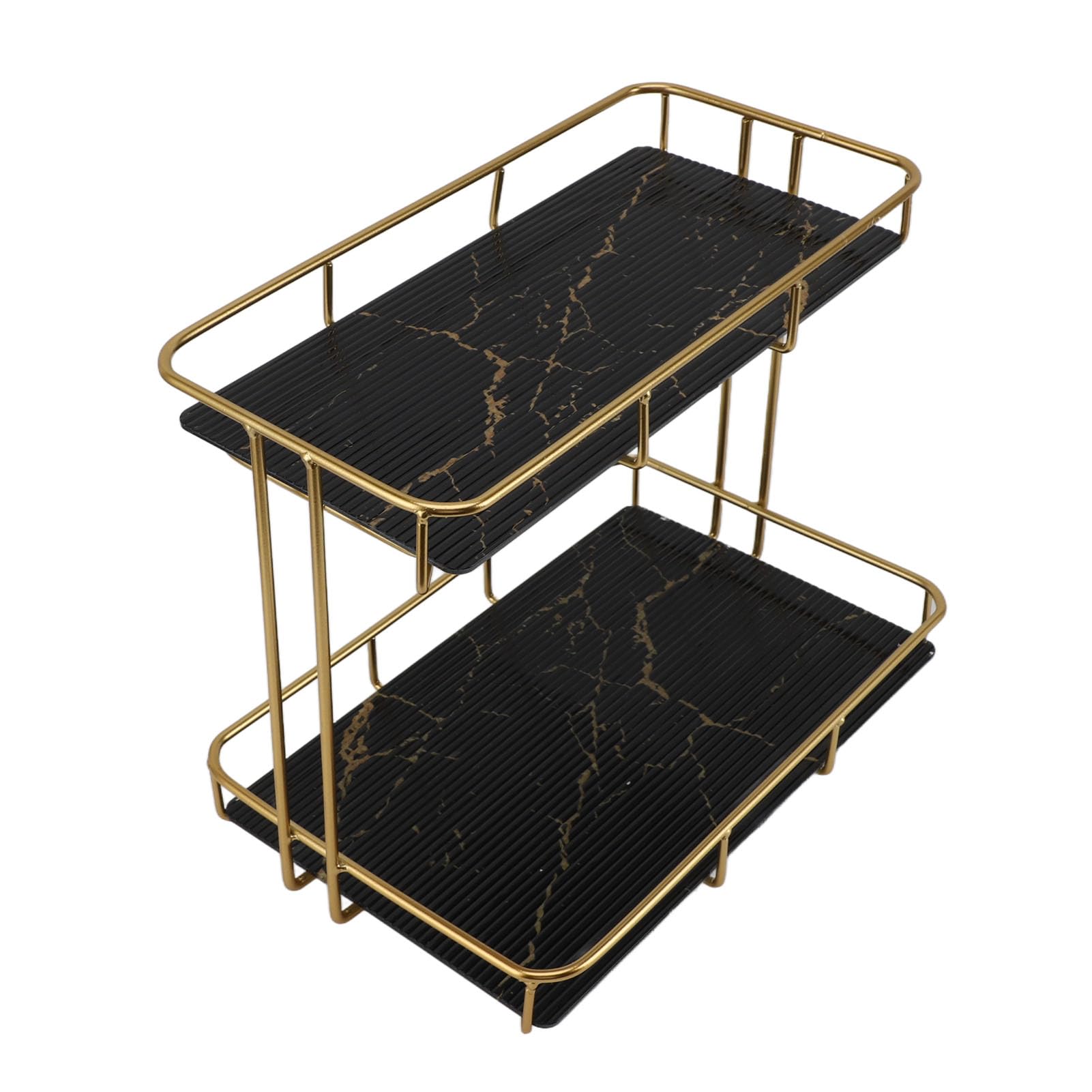 Étagère De Comptoir À 2 Niveaux, Pour Salle De Bain Et Épices De Cuisine