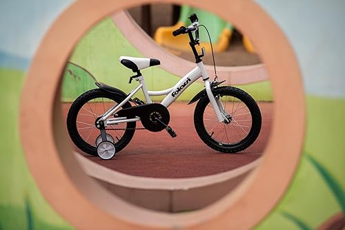 Miniatura 9 de Bicicleta para niños de 14, 16, 18 pulgadas, bicicleta para niños de 3 a 9 años, bicicleta para niños con ruedas de entrenamiento de campana, varios