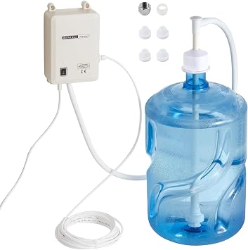 Happybuy Water Pump System for 5 Gallon Bottles, Automatic Electric Dispenser, Single Inlet for Coffee/Tea Appliances, Fridges, Ice Machines