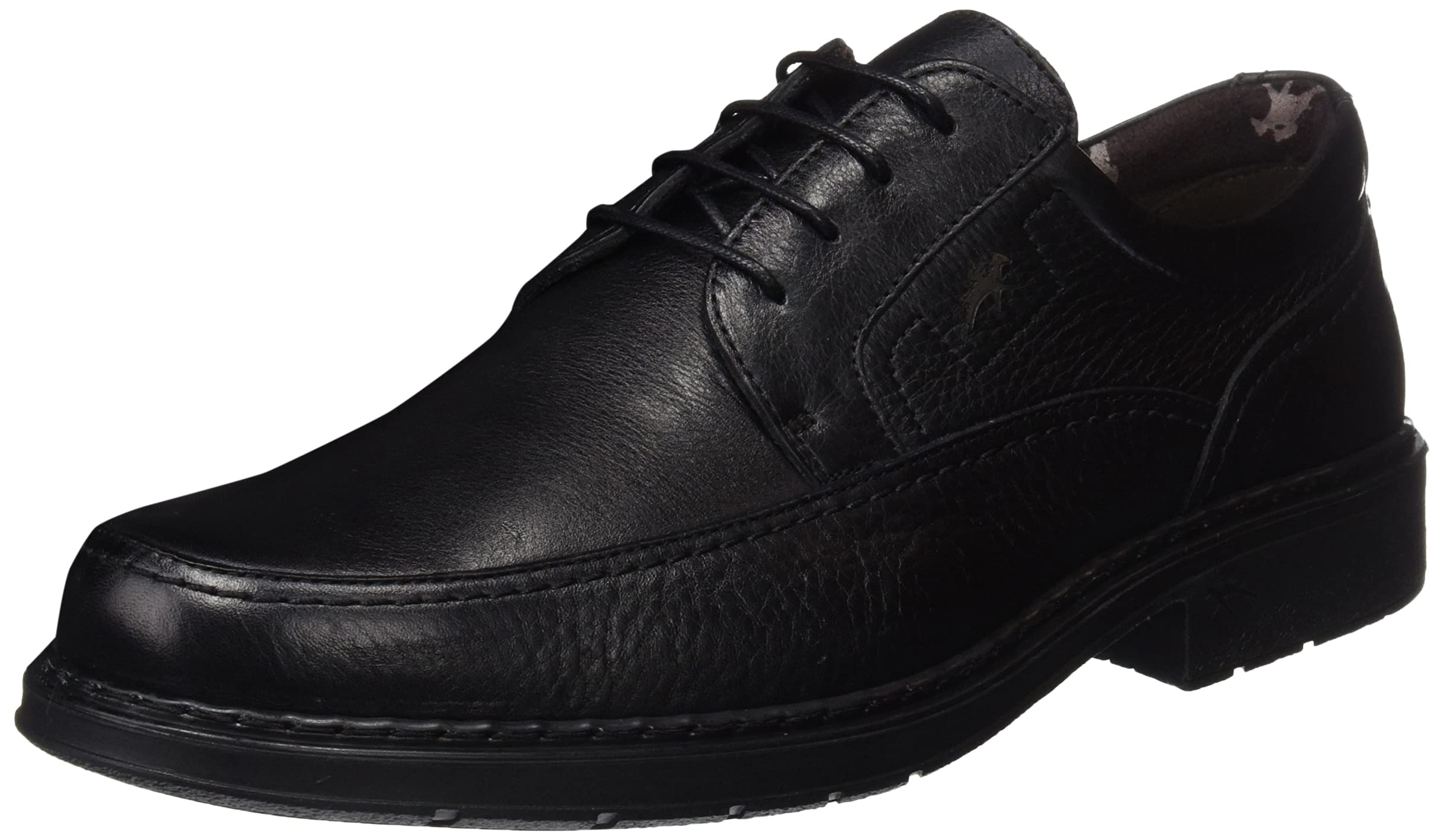 Fluchos | Men's Shoes | 9579 CIDACOS Lebanon | Premium Cowhide Leather Shoe | Lace-up Closure | Rubber Floor, Black Black 000, 10.5 UK