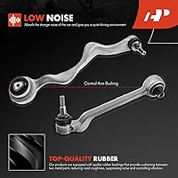 Vista 5 de A-Premium Set of 8, Front Lower Forward & Rearward Control Arm, Sway Bar Link, Inner & Outer Tie Rod End Assembly, Compatible with BMW - 2006-2015